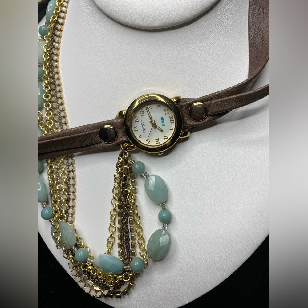 La Mer Vintage Rap Around Watch Excellent Conditi… - image 1